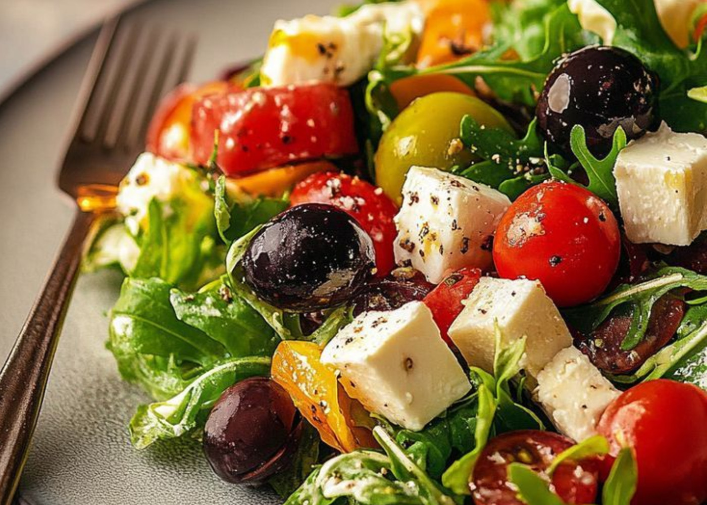 Fresh garden salads